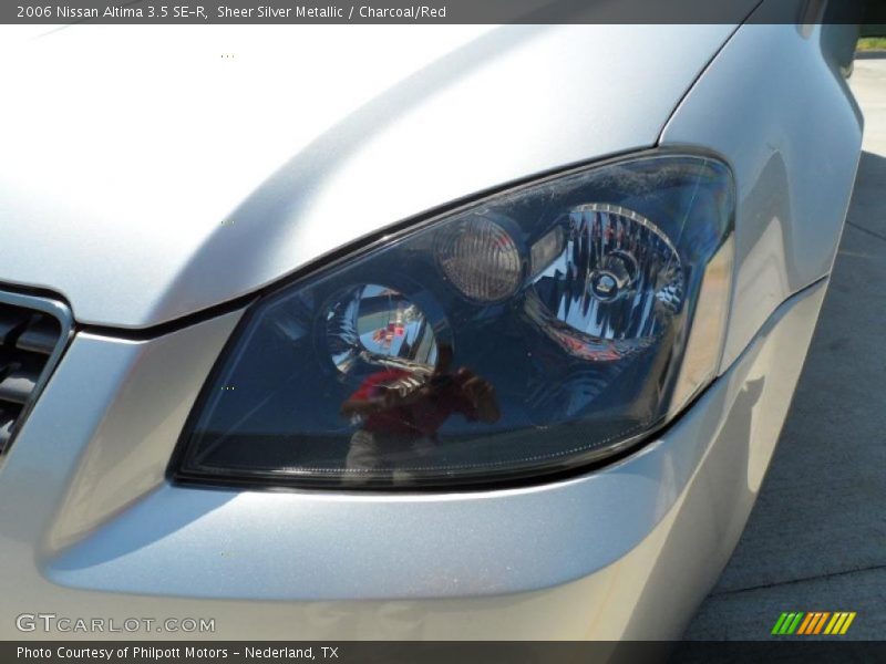 Sheer Silver Metallic / Charcoal/Red 2006 Nissan Altima 3.5 SE-R