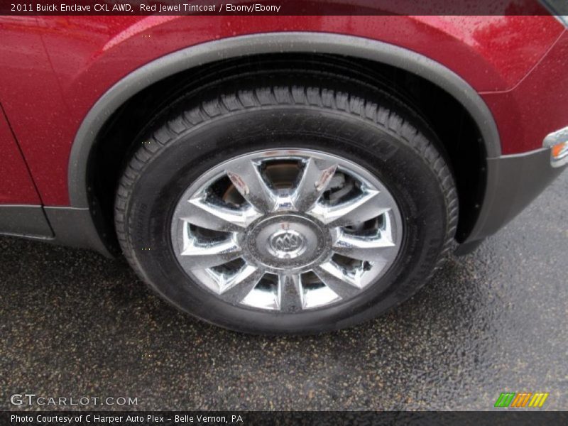 Red Jewel Tintcoat / Ebony/Ebony 2011 Buick Enclave CXL AWD