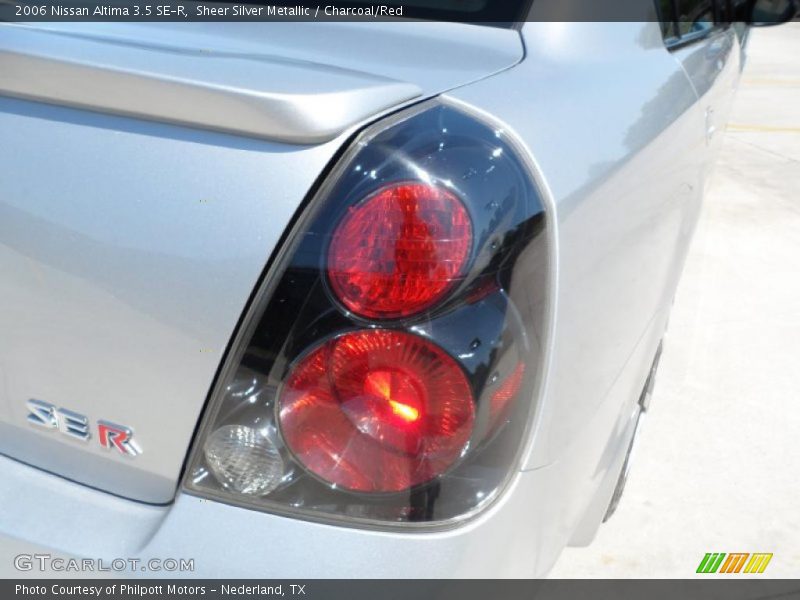 Sheer Silver Metallic / Charcoal/Red 2006 Nissan Altima 3.5 SE-R