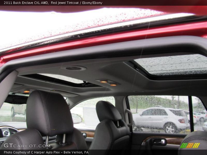 Red Jewel Tintcoat / Ebony/Ebony 2011 Buick Enclave CXL AWD