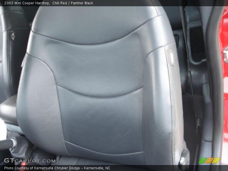 Chili Red / Panther Black 2003 Mini Cooper Hardtop