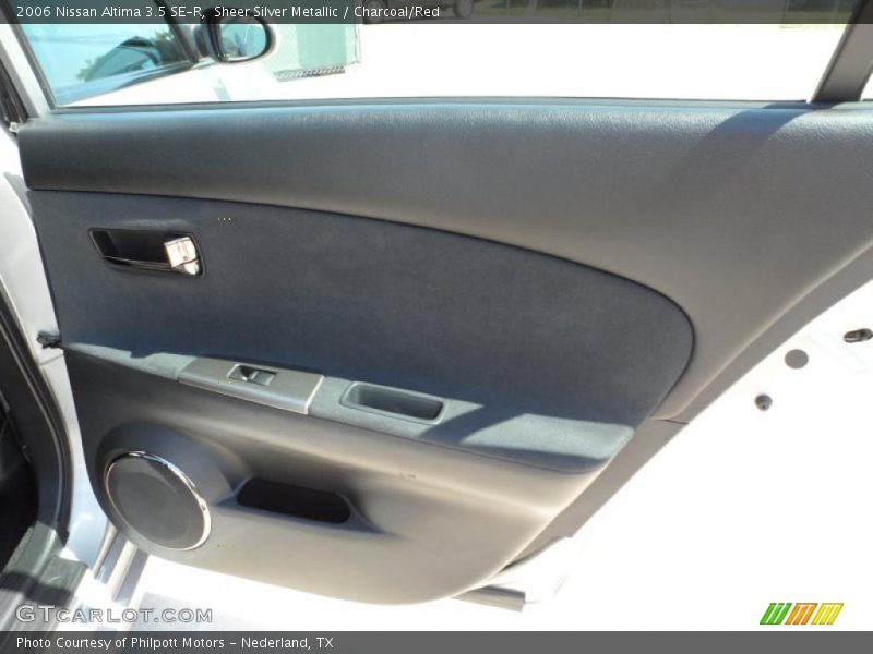 Sheer Silver Metallic / Charcoal/Red 2006 Nissan Altima 3.5 SE-R