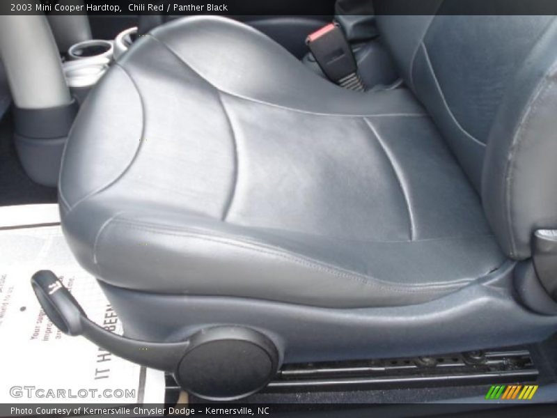 Chili Red / Panther Black 2003 Mini Cooper Hardtop