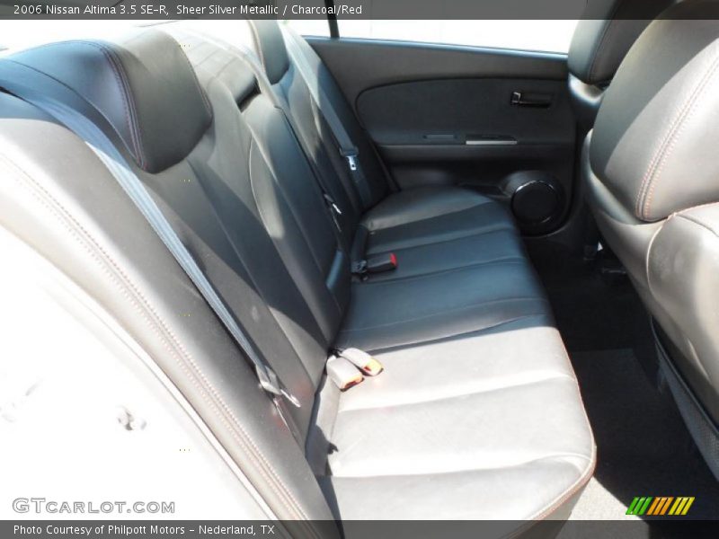 Sheer Silver Metallic / Charcoal/Red 2006 Nissan Altima 3.5 SE-R