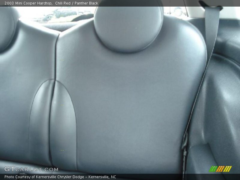 Chili Red / Panther Black 2003 Mini Cooper Hardtop