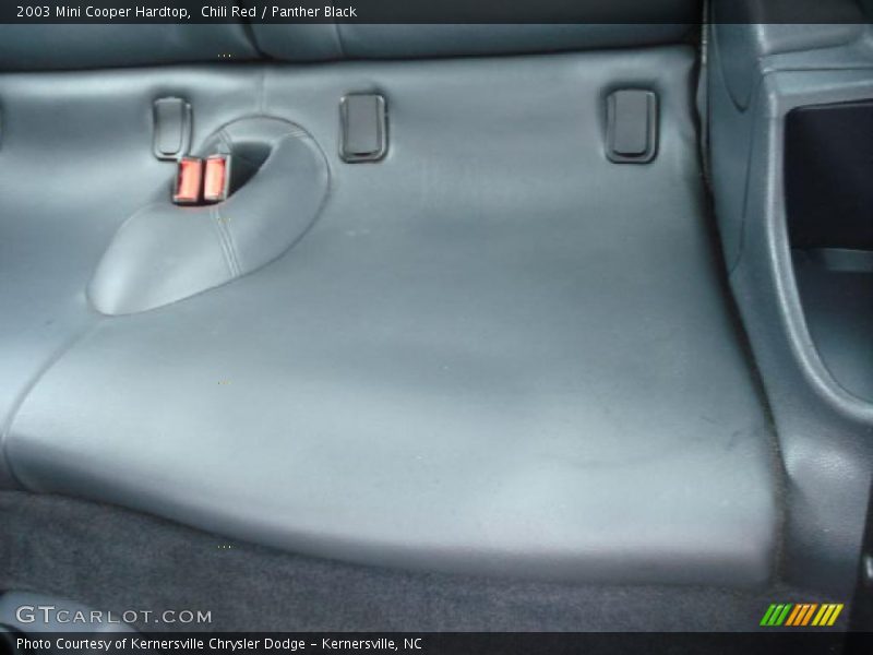 Chili Red / Panther Black 2003 Mini Cooper Hardtop