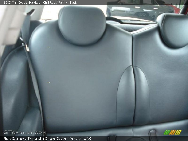 Chili Red / Panther Black 2003 Mini Cooper Hardtop