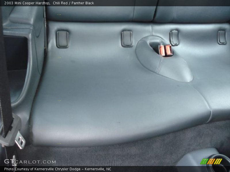 Chili Red / Panther Black 2003 Mini Cooper Hardtop