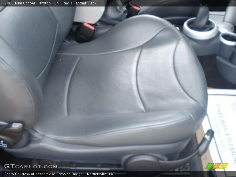 Chili Red / Panther Black 2003 Mini Cooper Hardtop