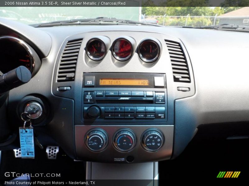 Sheer Silver Metallic / Charcoal/Red 2006 Nissan Altima 3.5 SE-R