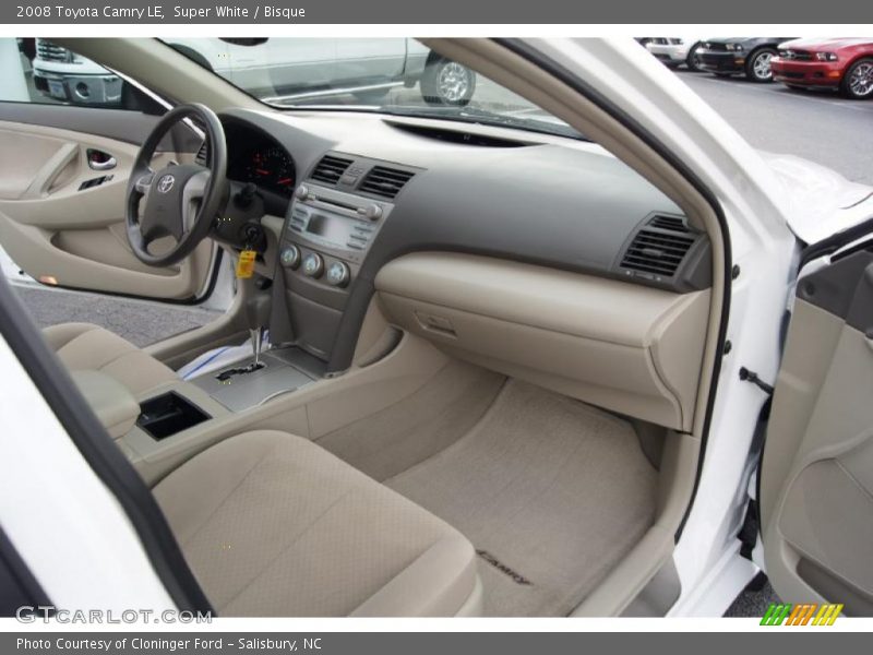 Super White / Bisque 2008 Toyota Camry LE