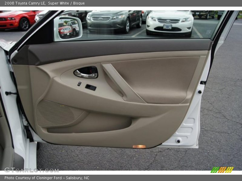 Super White / Bisque 2008 Toyota Camry LE