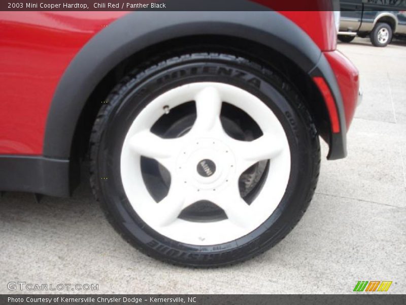 Chili Red / Panther Black 2003 Mini Cooper Hardtop
