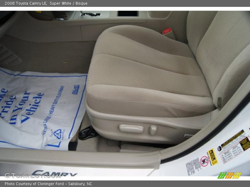 Super White / Bisque 2008 Toyota Camry LE