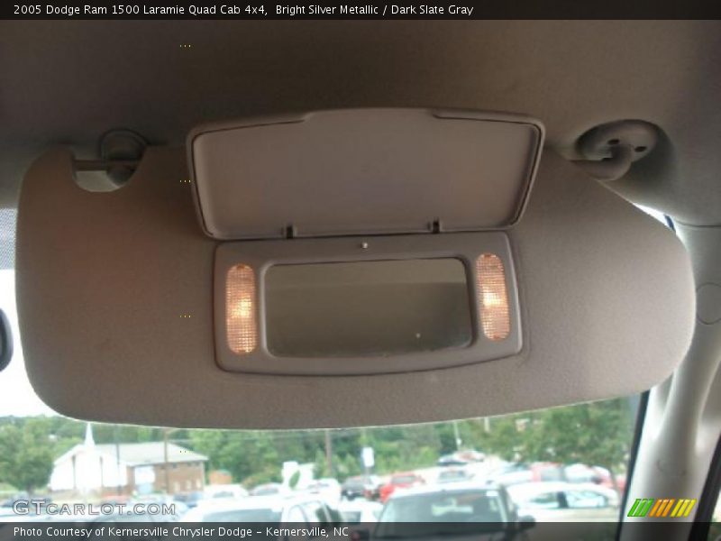 Bright Silver Metallic / Dark Slate Gray 2005 Dodge Ram 1500 Laramie Quad Cab 4x4