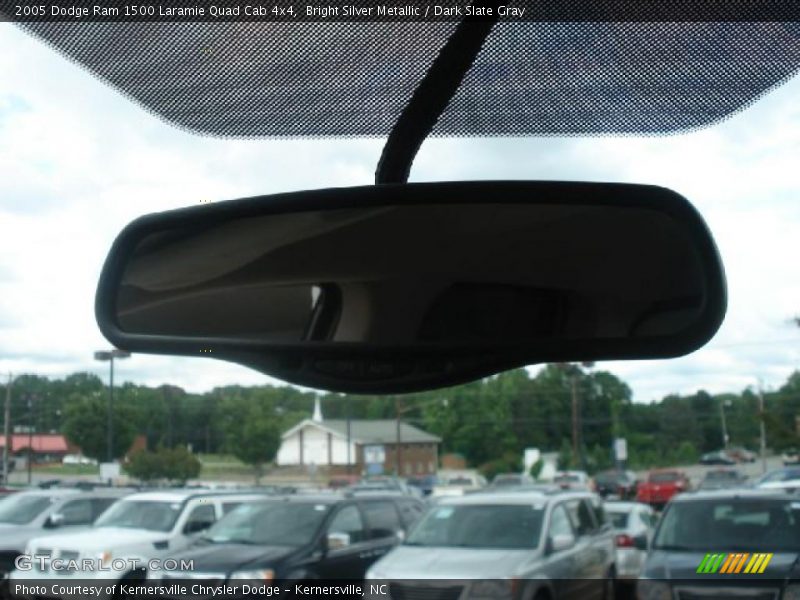 Bright Silver Metallic / Dark Slate Gray 2005 Dodge Ram 1500 Laramie Quad Cab 4x4