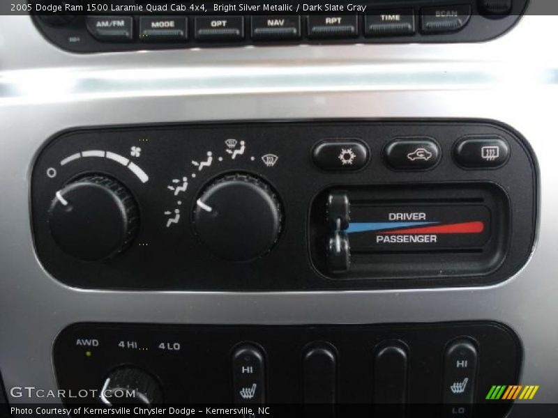 Bright Silver Metallic / Dark Slate Gray 2005 Dodge Ram 1500 Laramie Quad Cab 4x4