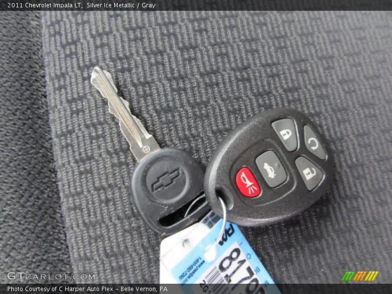 Silver Ice Metallic / Gray 2011 Chevrolet Impala LT