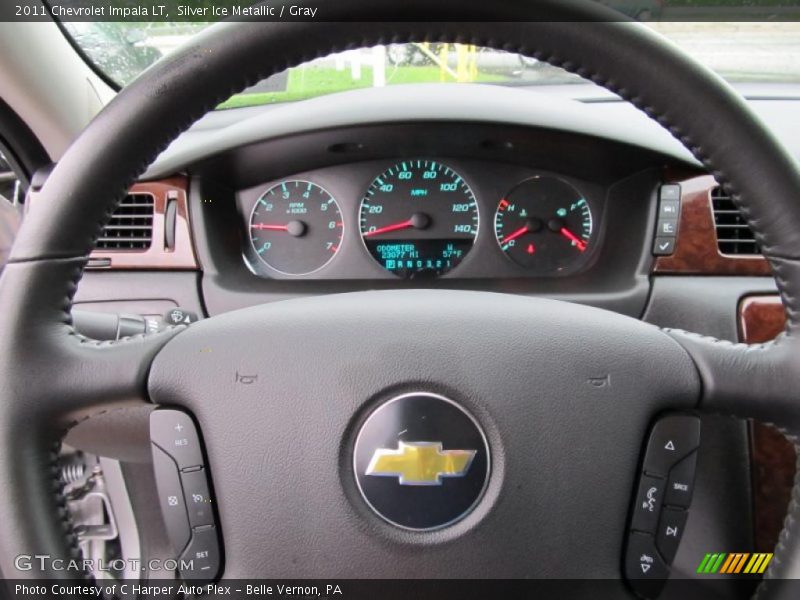 Silver Ice Metallic / Gray 2011 Chevrolet Impala LT