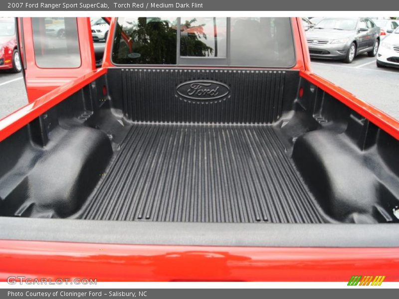 Torch Red / Medium Dark Flint 2007 Ford Ranger Sport SuperCab