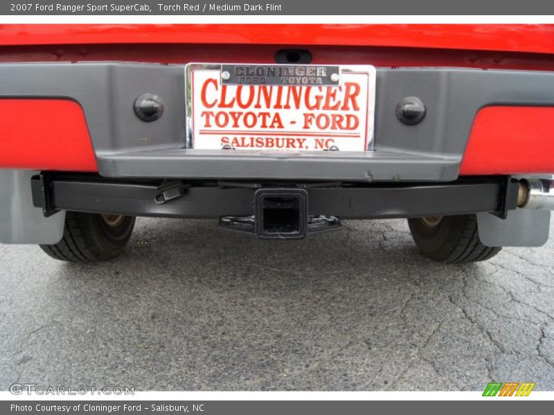 Torch Red / Medium Dark Flint 2007 Ford Ranger Sport SuperCab