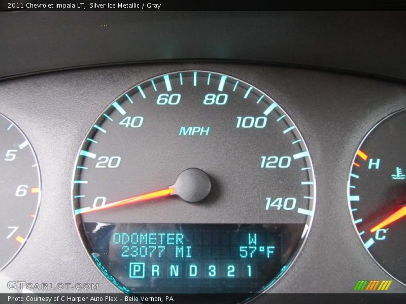Silver Ice Metallic / Gray 2011 Chevrolet Impala LT