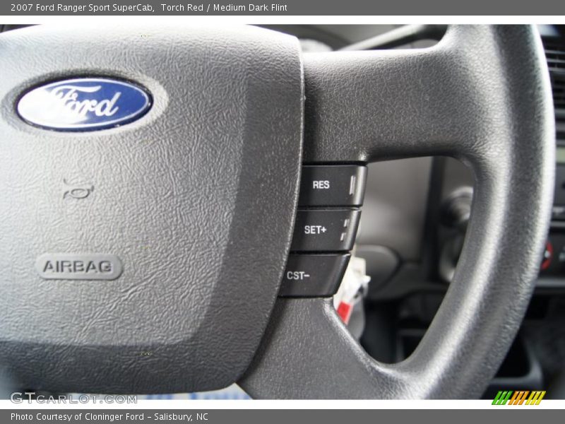 Torch Red / Medium Dark Flint 2007 Ford Ranger Sport SuperCab