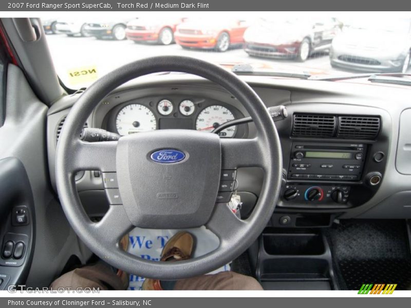 Torch Red / Medium Dark Flint 2007 Ford Ranger Sport SuperCab