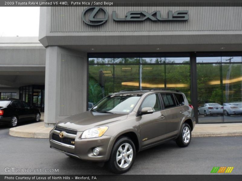 Pyrite Mica / Sand Beige 2009 Toyota RAV4 Limited V6 4WD