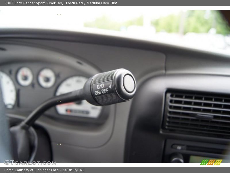 Torch Red / Medium Dark Flint 2007 Ford Ranger Sport SuperCab