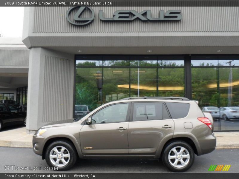 Pyrite Mica / Sand Beige 2009 Toyota RAV4 Limited V6 4WD