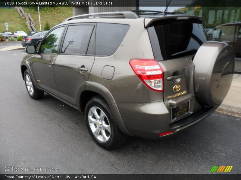 Pyrite Mica / Sand Beige 2009 Toyota RAV4 Limited V6 4WD