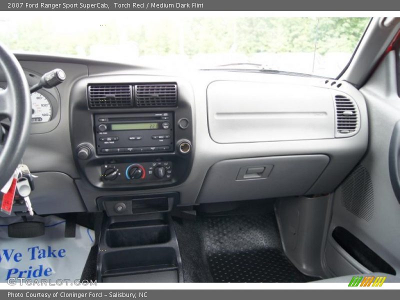 Torch Red / Medium Dark Flint 2007 Ford Ranger Sport SuperCab