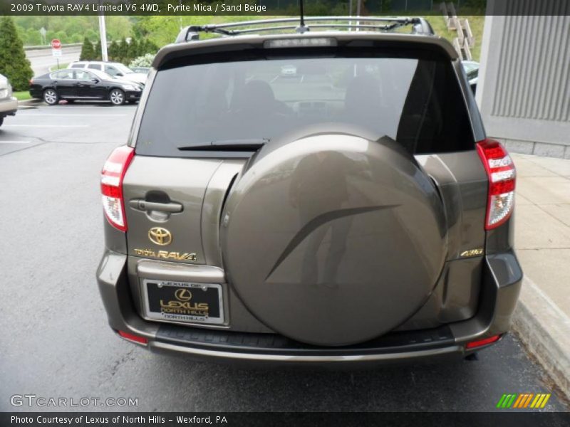 Pyrite Mica / Sand Beige 2009 Toyota RAV4 Limited V6 4WD