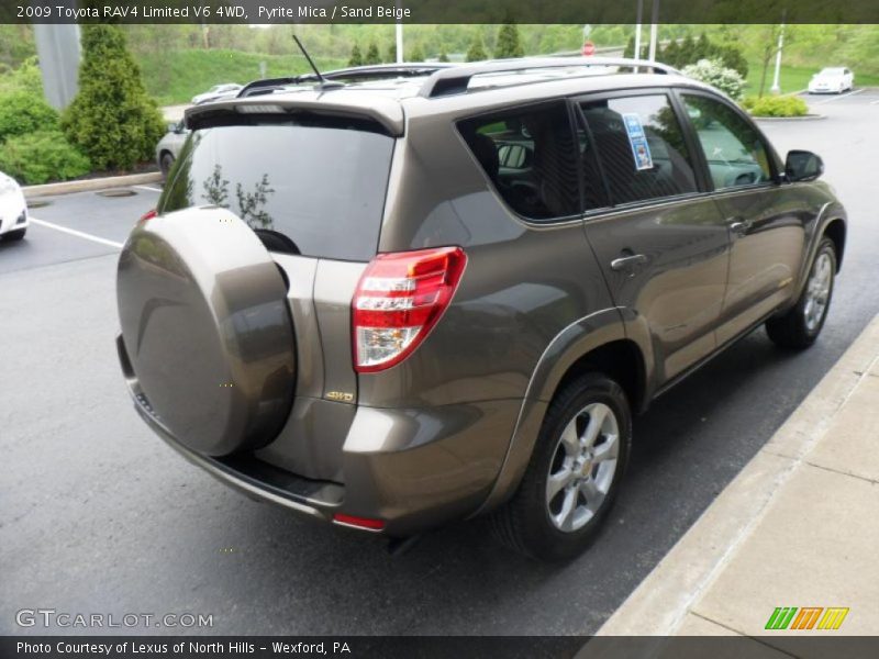 Pyrite Mica / Sand Beige 2009 Toyota RAV4 Limited V6 4WD