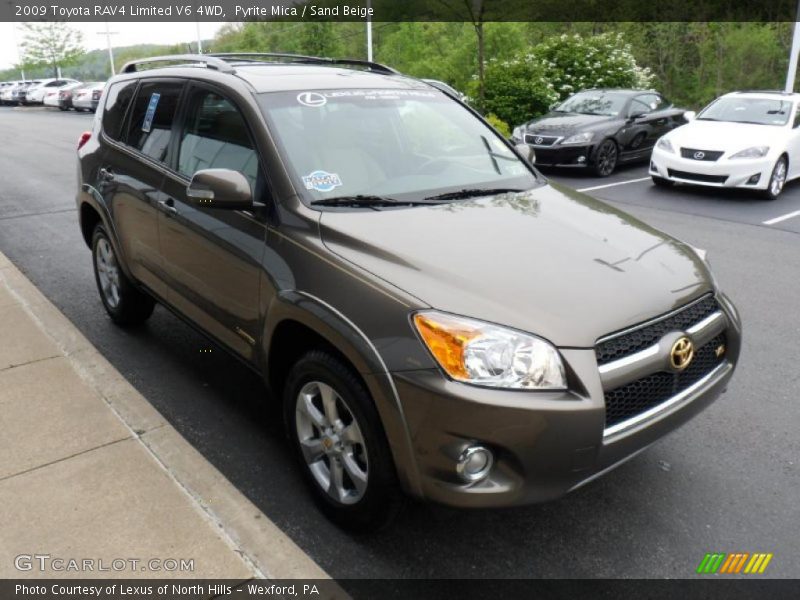 Pyrite Mica / Sand Beige 2009 Toyota RAV4 Limited V6 4WD