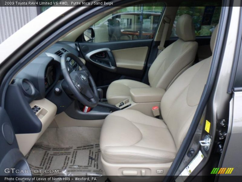  2009 RAV4 Limited V6 4WD Sand Beige Interior