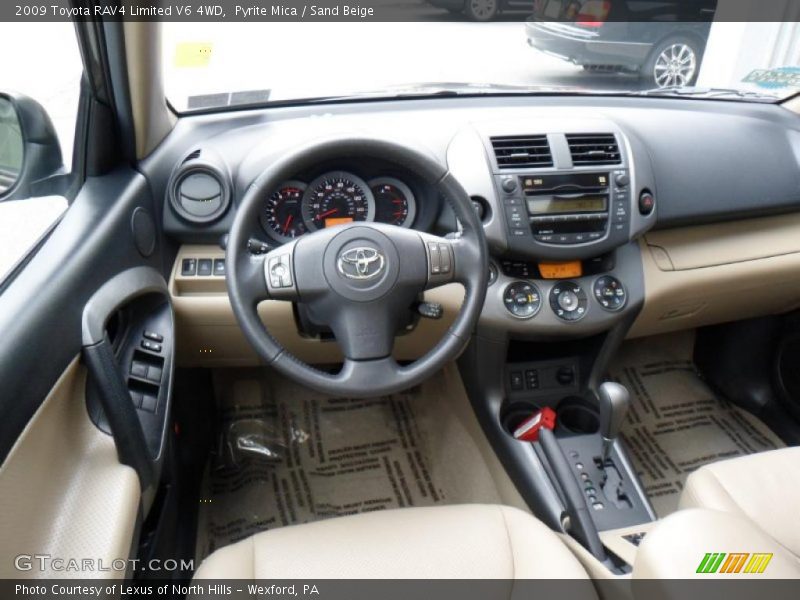 Dashboard of 2009 RAV4 Limited V6 4WD