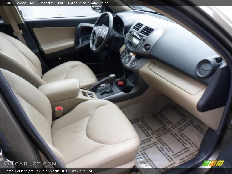  2009 RAV4 Limited V6 4WD Sand Beige Interior