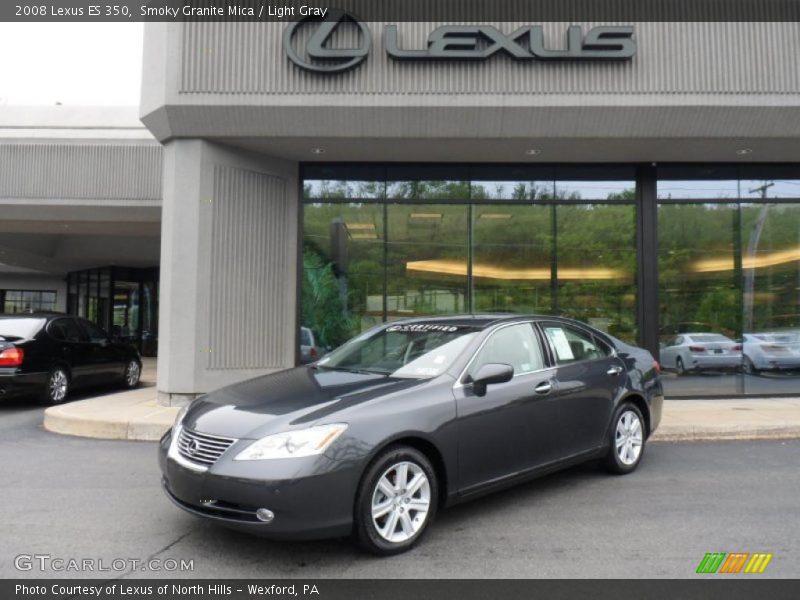 Smoky Granite Mica / Light Gray 2008 Lexus ES 350