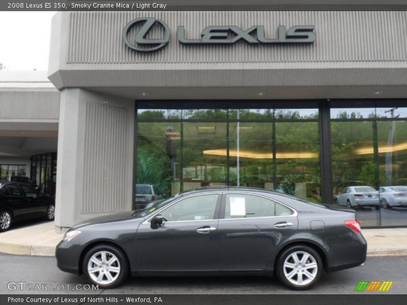 Smoky Granite Mica / Light Gray 2008 Lexus ES 350