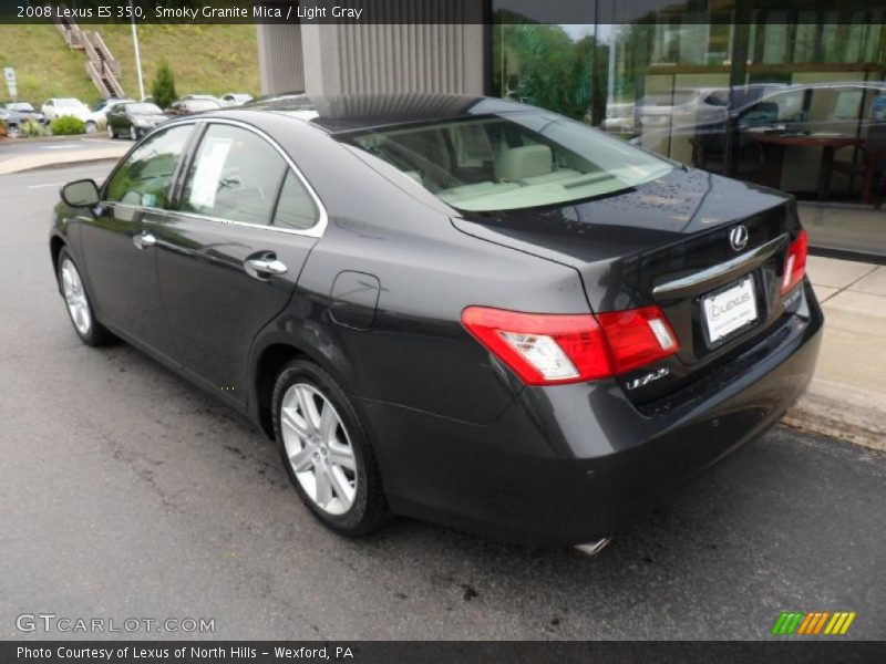 Smoky Granite Mica / Light Gray 2008 Lexus ES 350