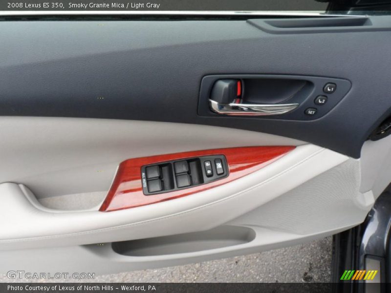 Smoky Granite Mica / Light Gray 2008 Lexus ES 350