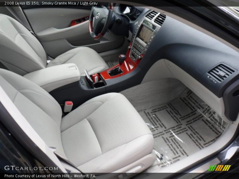 Smoky Granite Mica / Light Gray 2008 Lexus ES 350