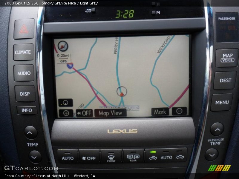 Smoky Granite Mica / Light Gray 2008 Lexus ES 350