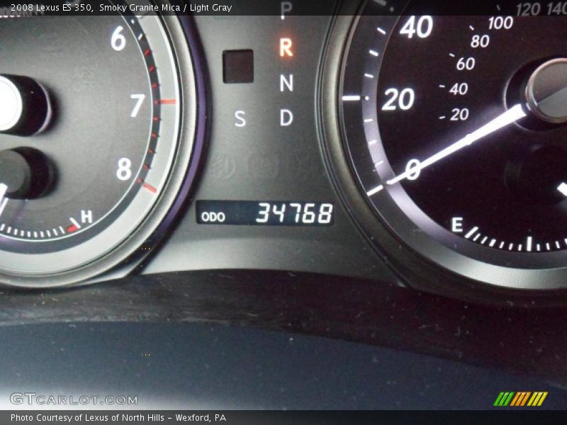Smoky Granite Mica / Light Gray 2008 Lexus ES 350