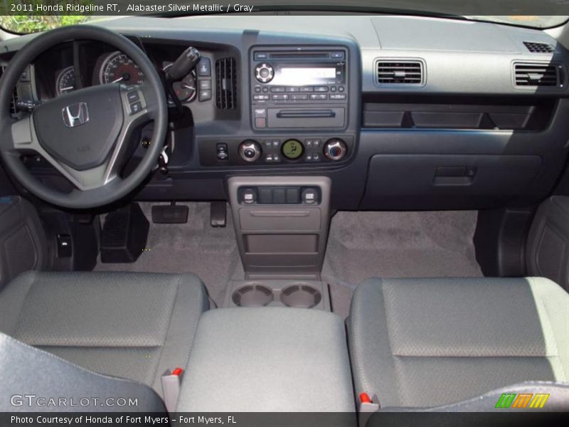 Dashboard of 2011 Ridgeline RT