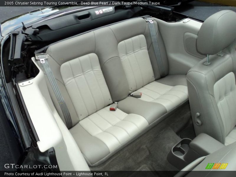 Deep Blue Pearl / Dark Taupe/Medium Taupe 2005 Chrysler Sebring Touring Convertible