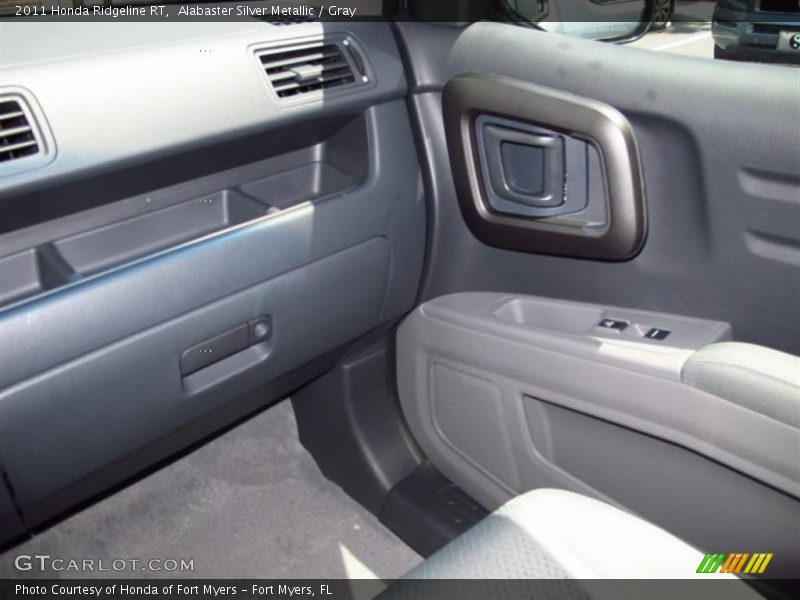 Alabaster Silver Metallic / Gray 2011 Honda Ridgeline RT