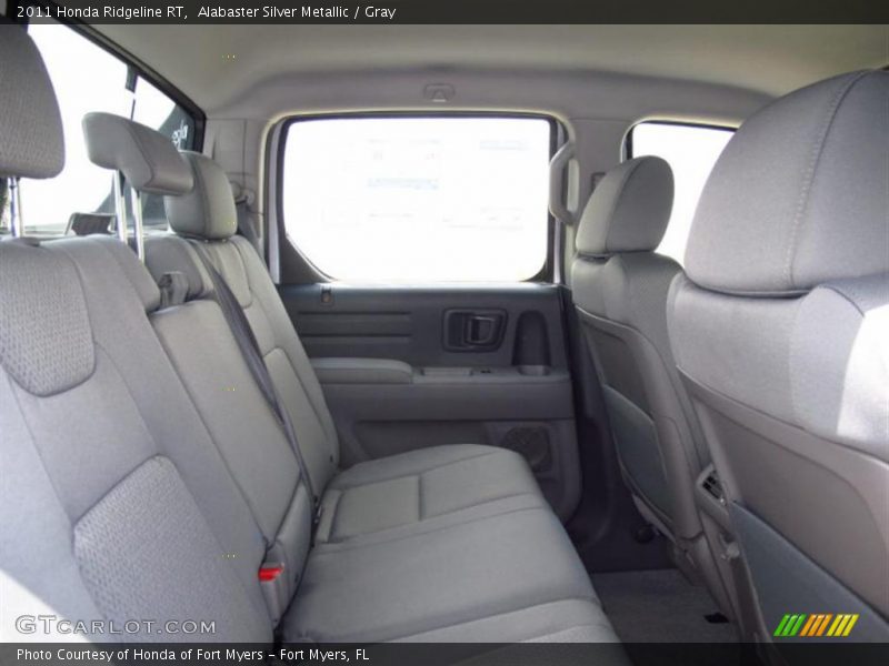 Alabaster Silver Metallic / Gray 2011 Honda Ridgeline RT